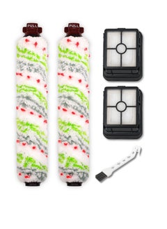 Replacements Part for All in One Wet Dry Vacuum PET PRO and Cordless Accessories (2 Multi-Surface Pet Brush Rolls+2 Filters)