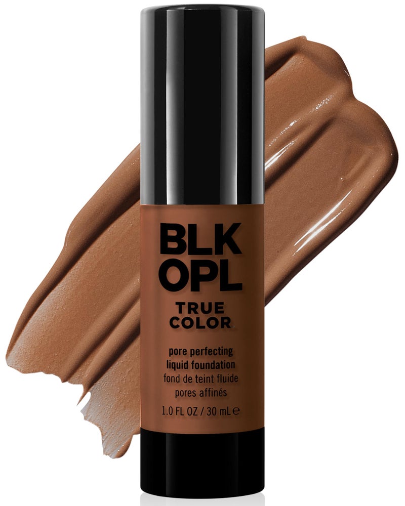 Black Opal BLK/OPL TRUE COLOR Pore Perfecting Liquid Foundation, Hazelnut â€” enriched with Vitamins C & E, paraben-free, fragrance-free, cruelty-free - Image 1