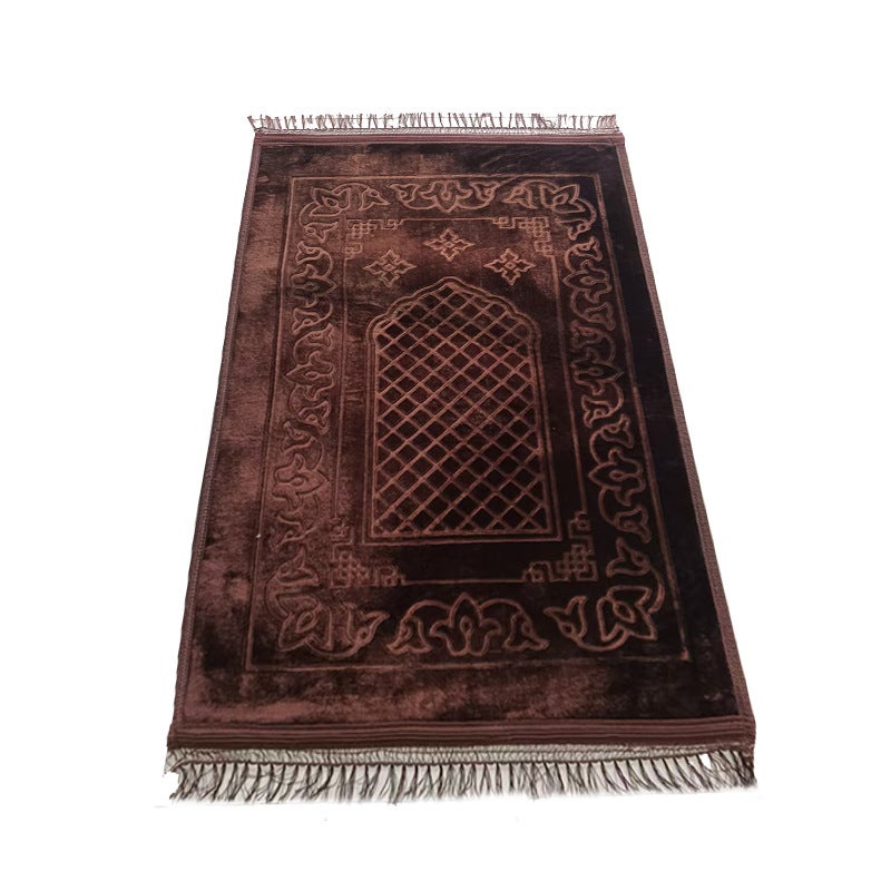 Persian Raschel Fleece Mat Soft Embossed Home Decorative Carpet - Image 5