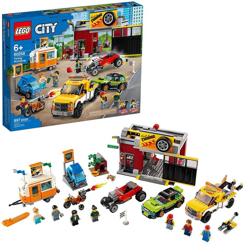 ليغو lego-city-tuning-workshop-60258 - Image 1