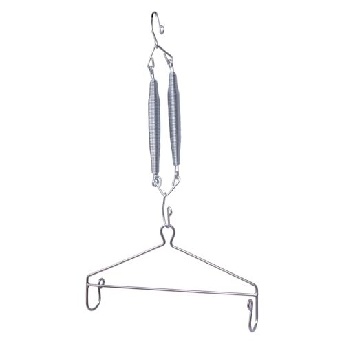 Little Chime Cradle Spring and Hanger Combo (Silver, 10 Kg) - Image 1