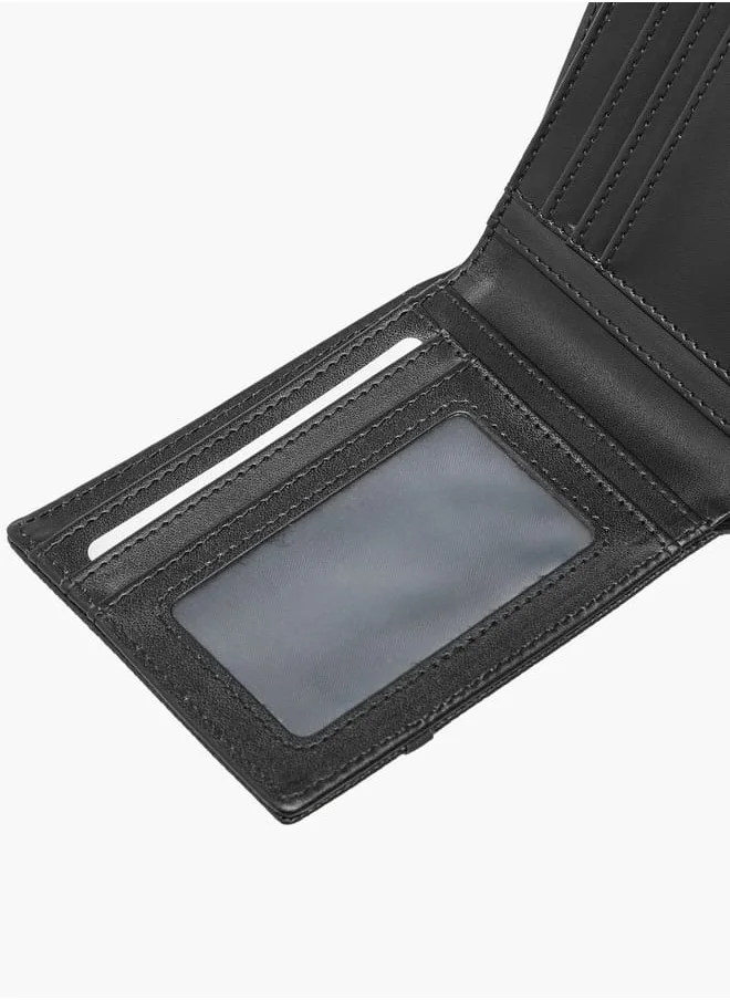 ال بي ال من شو اكسبرس Men's Textured Bi-Fold Wallet