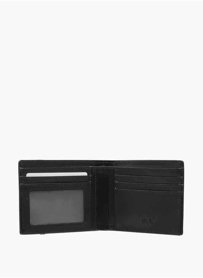 ال بي ال من شو اكسبرس Men's Textured Bi-Fold Wallet