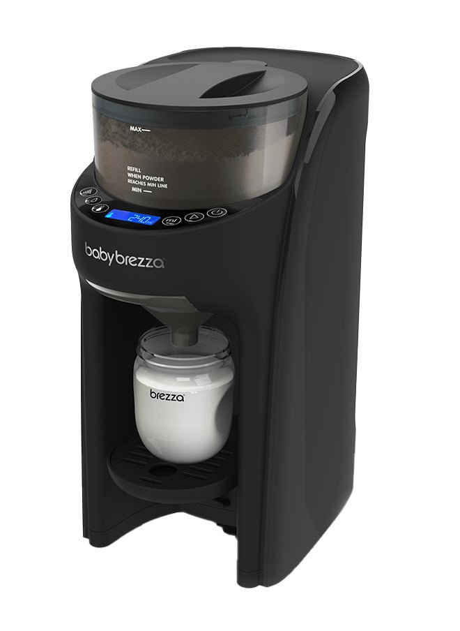 Baby Brezza - Premium New And Improved Formula Pro Advanced Formula Dispenser Machine - Automatically Mix A Warm Formula Bottle Instantly - Easily Make Bottle With Automatic Powder Blending, Black - Image 1