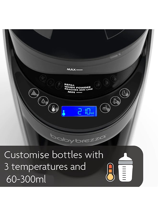 Baby Brezza - Premium New And Improved Formula Pro Advanced Formula Dispenser Machine - Automatically Mix A Warm Formula Bottle Instantly - Easily Make Bottle With Automatic Powder Blending, Black - Image 1