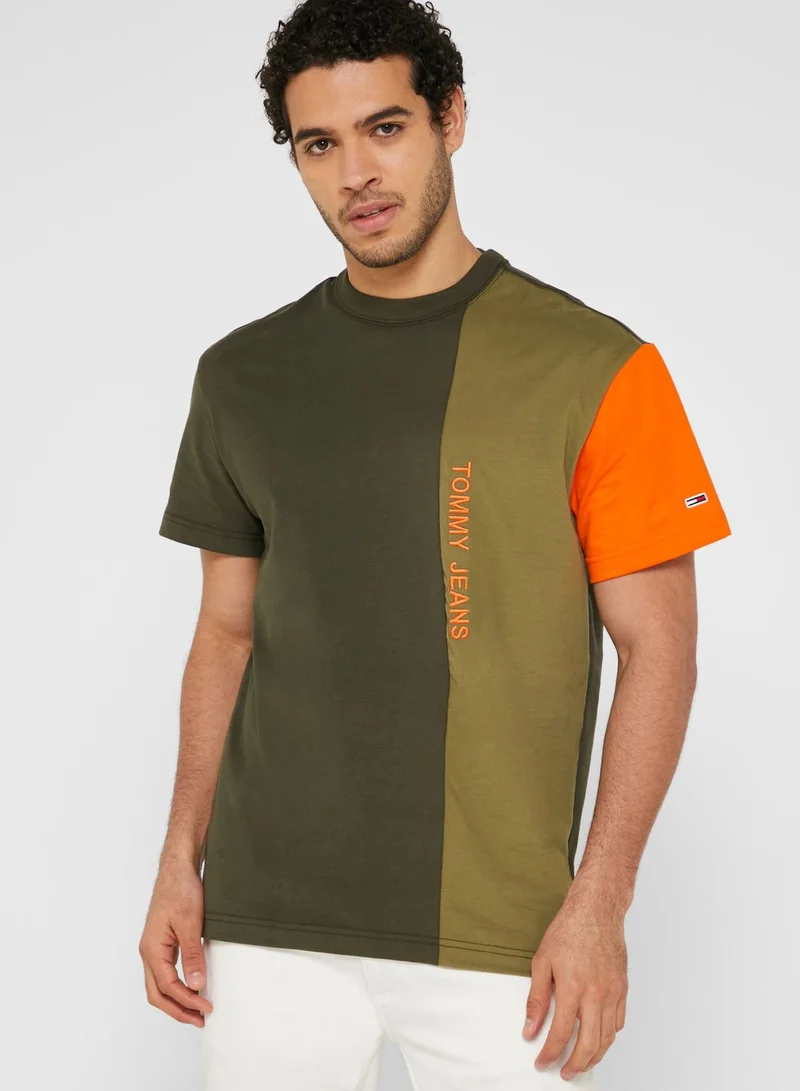 TOMMY JEANS Colorblock T-Shirt