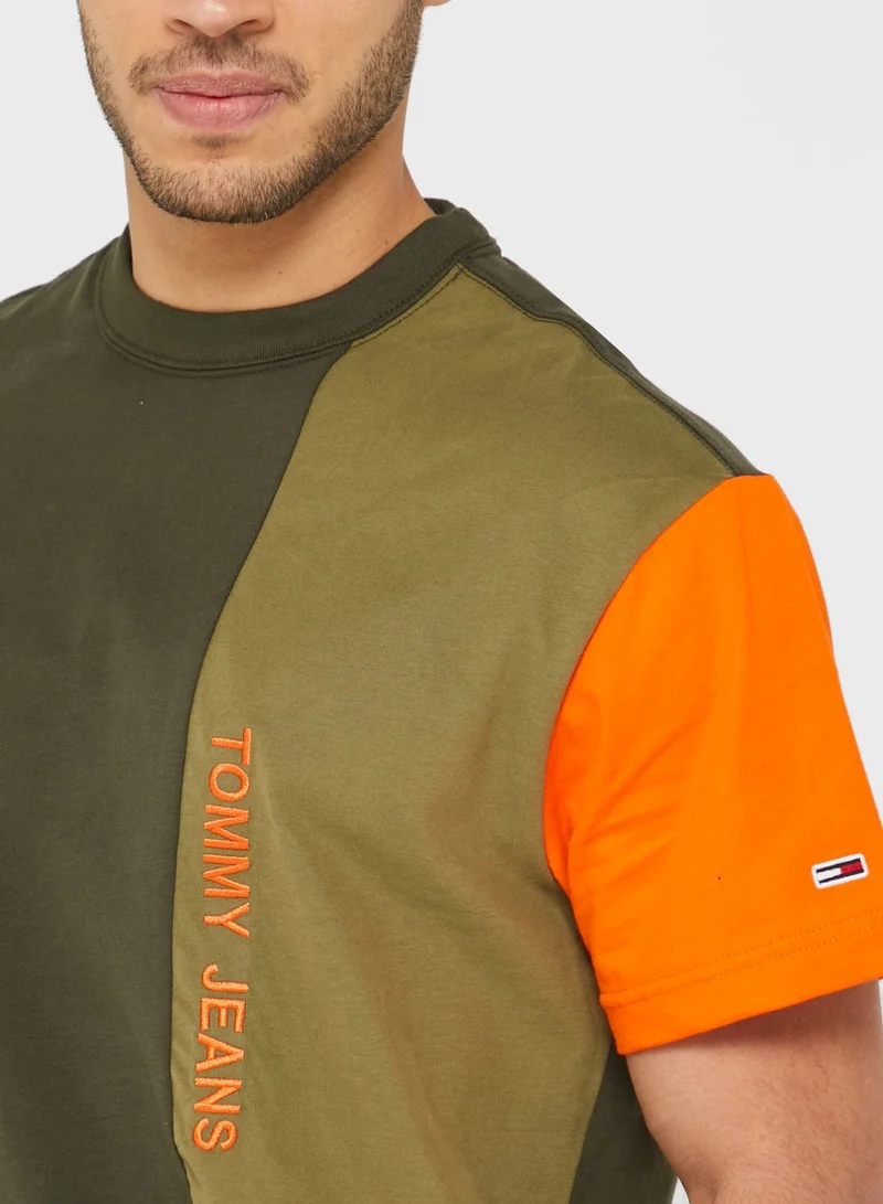 TOMMY JEANS Colorblock T-Shirt