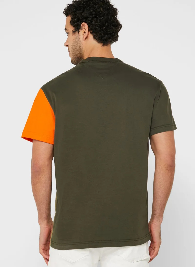 TOMMY JEANS Colorblock T-Shirt