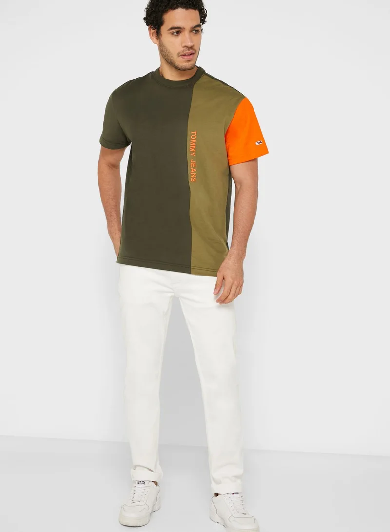 TOMMY JEANS Colorblock T-Shirt