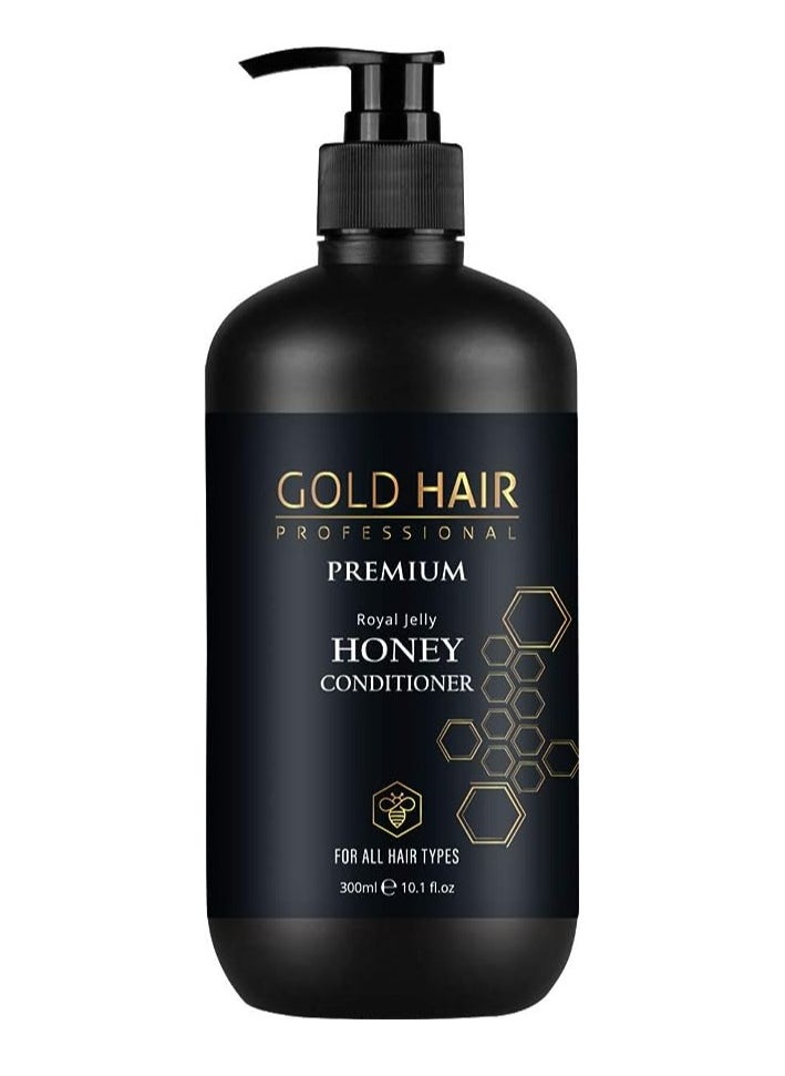 GOLD HAIR - Gold Hair Professional Premium Honey Hair Conditoner for all Hair Types 300ml - Image 1