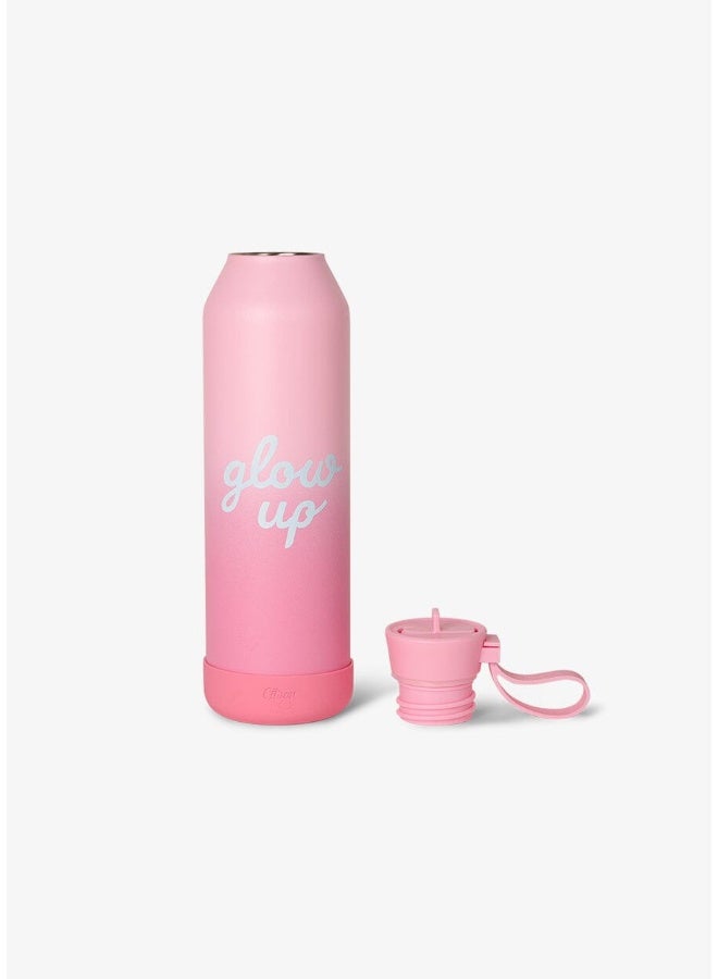 Citron - Glow Up Stainless Steel Vacuum Insulated Water Bottle - Pink - 750 ml - Image 3