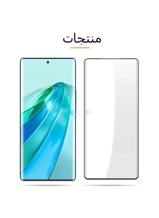 2pcs for Honor X9c Curved 3D Hot Bending Full-Screen Tempered Glass Protective Film - Image 1