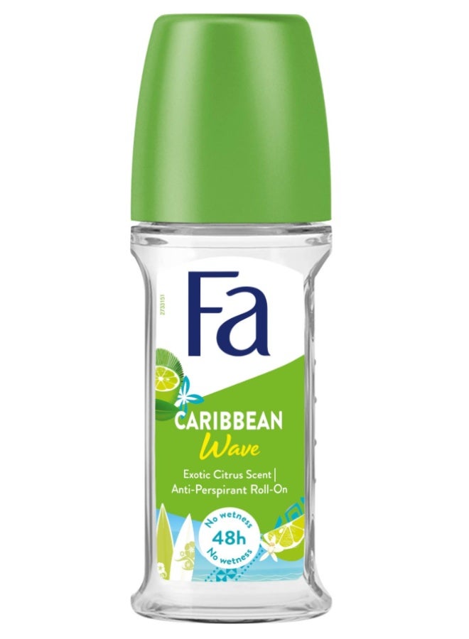 Fa Deo Roll On Caribbean Lemon 50 ml - Image 1