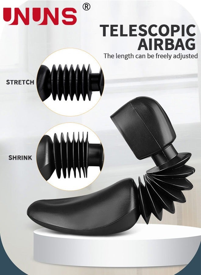 UNUNS 4 Pairs Shoe Stretcher,2 Sizes telescopic Shoe Expander,Widener Shoe Tree Extender for Women Men,Black - Image 5