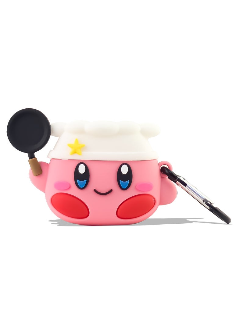 Case Soft Silicone Shockproof Cover for Apple Airpods 4 New 3D Cute Cartoon Creative Fun Case Skin with Keychain Design