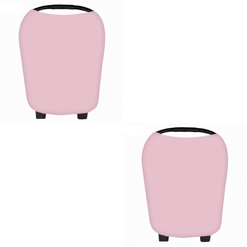 2pcs Baby Canopy Nursing Breastfeeding Cover Scarf Shopping Cart Stroller Covers for Girls and Boys (Light ) - Image 5
