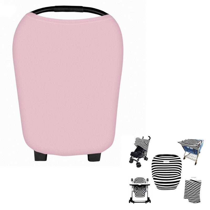 2pcs Baby Canopy Nursing Breastfeeding Cover Scarf Shopping Cart Stroller Covers for Girls and Boys (Light ) - Image 3
