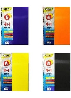 Plane Spiral Booklet Idea A5 150 Sheet 4+1 66001