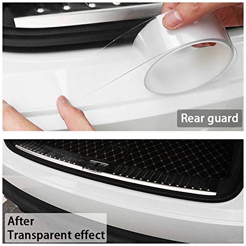 Storystore Storystore Universal Car Door Edge Guard Door Sill Protector, Automotive Anti-Collision Strip for Car Door Edge/Front and Rear Bumper/Door Sill Protector, Fits for Most Car, Transparent (2.7In x 33Ft)  - Image 5