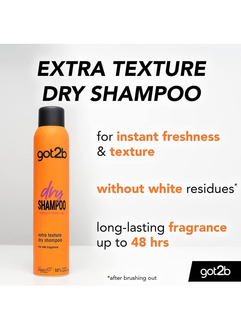 Schwarzkopf GOT2B Fresh It Up Dry Shampoo Lush Floral 200ml - Image 2