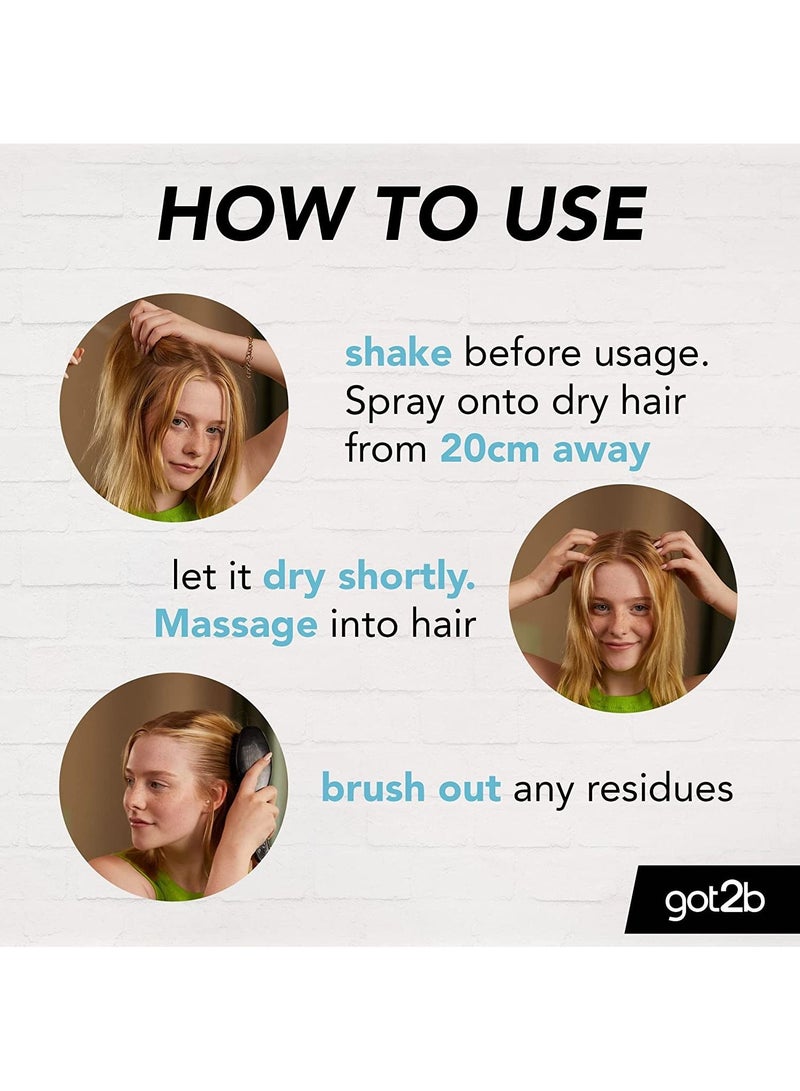 Schwarzkopf GOT2B Fresh It Up Dry Shampoo Lush Floral 200ml - Image 3