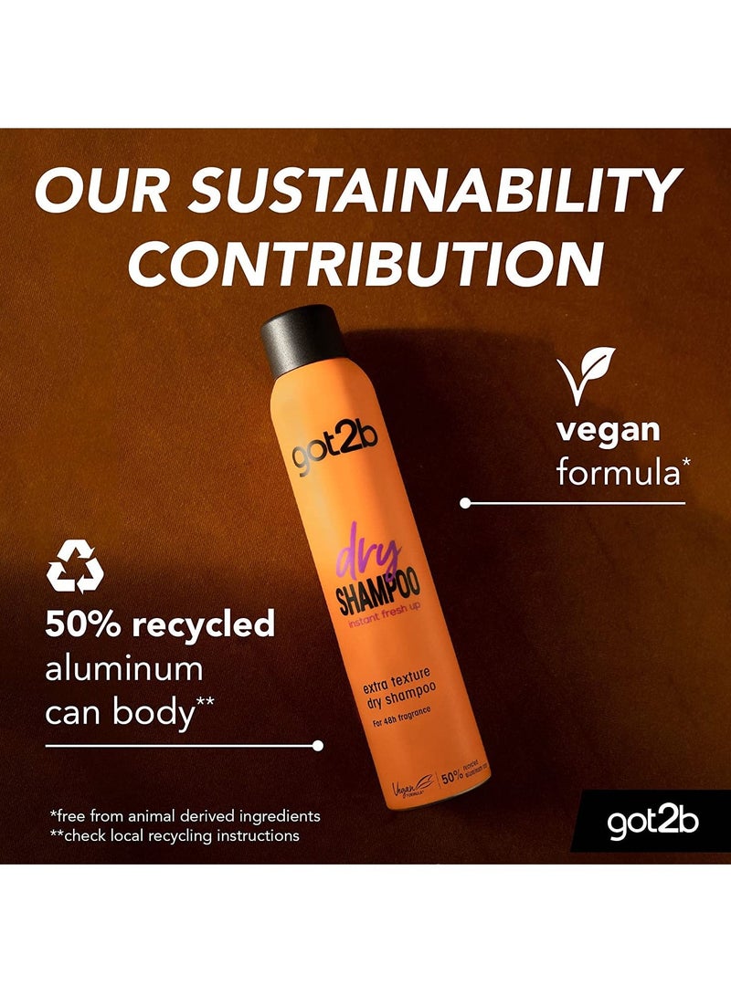 Schwarzkopf GOT2B Fresh It Up Dry Shampoo Lush Floral 200ml - Image 4