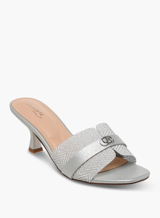 Celeste Women Kitten Heel Sandals Ramadan Collection