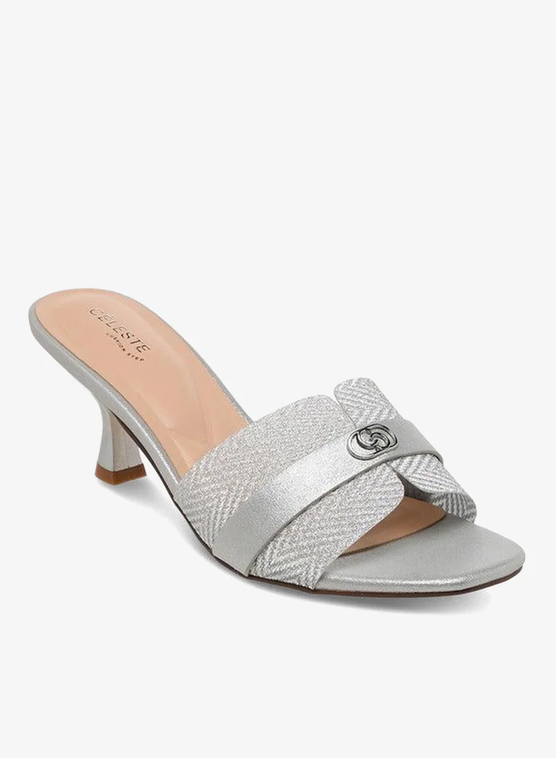 سيليست صنادل بكعب قطة للنساء تشكيلة رمضان