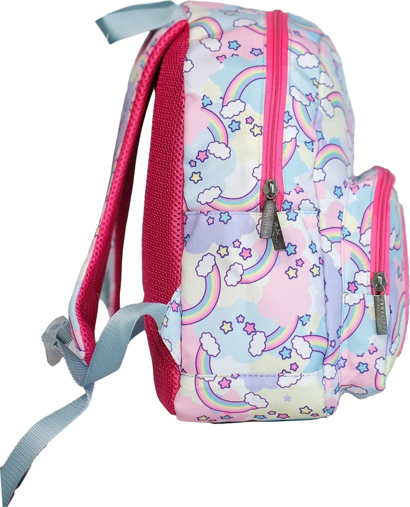 كامبريدج بولو كلوب Rainbow Girls Kindergarten Bag with Front Pocket