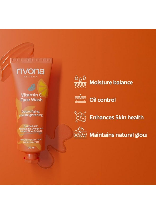 RIVONA NATURALS Summer Travel Kit Po4 | Sunscreen, Face Wash, Face Cream, Cleansing Balm | 100% Vegan, Natural, Cruelty Free | All Skin Types  - Image 5