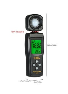 SMART SENSOR Lux Light Meter For Photography Grow Plants Led Photometer Lighting Intensity Brightness Measurement Pocket Digital Photo Illuminance Sensor  - Image 3