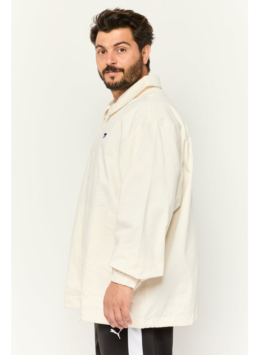 PUMA Men Sportswear Fit Long Sleeve Outdoor Jacket, Ivory  - Image 3