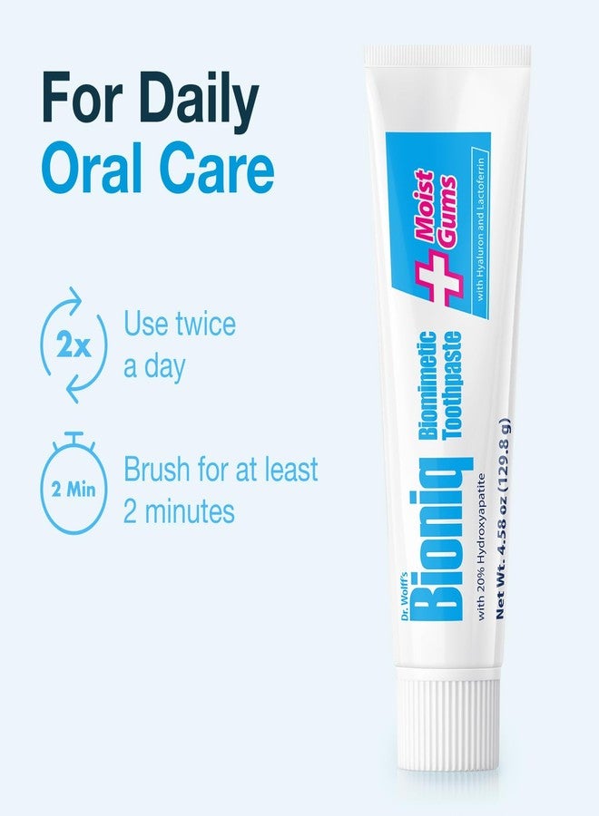 Bioniq Plus+ Gum Formula - 20% Hydroxyapatite Toothpaste, bioHAP and Fluoride Free Toothpaste for Daily Use, Clinically Tested - Our Expert for Enamel and Gum Care - 1 x 4.58 Oz (129.8g) - Image 5