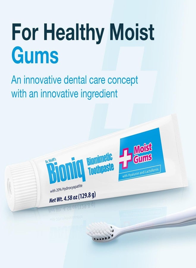 Bioniq Plus+ Gum Formula - 20% Hydroxyapatite Toothpaste, bioHAP and Fluoride Free Toothpaste for Daily Use, Clinically Tested - Our Expert for Enamel and Gum Care - 1 x 4.58 Oz (129.8g) - Image 4