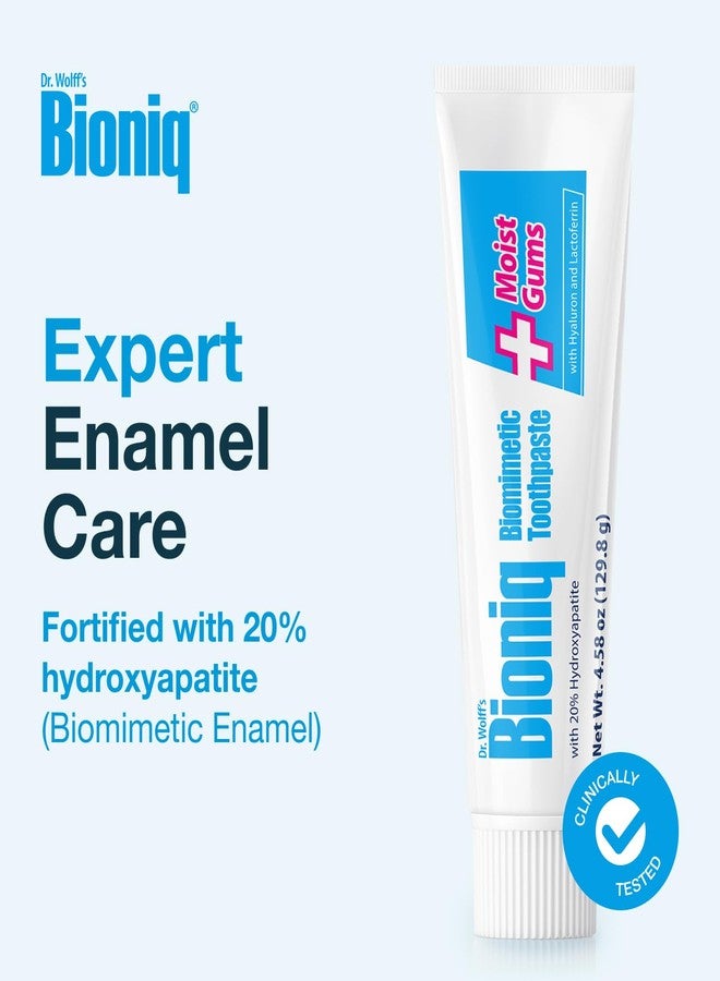 Bioniq Plus+ Gum Formula - 20% Hydroxyapatite Toothpaste, bioHAP and Fluoride Free Toothpaste for Daily Use, Clinically Tested - Our Expert for Enamel and Gum Care - 1 x 4.58 Oz (129.8g) - Image 2