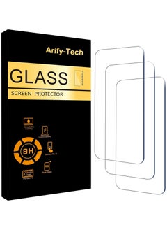 Arify-Tech Glass Screen Protector Compatible for iPhone 15 Plus/15 Pro Max [6.7 Inch] Display 3 Pack Tempered Glass,Case Friendly  - Image 1