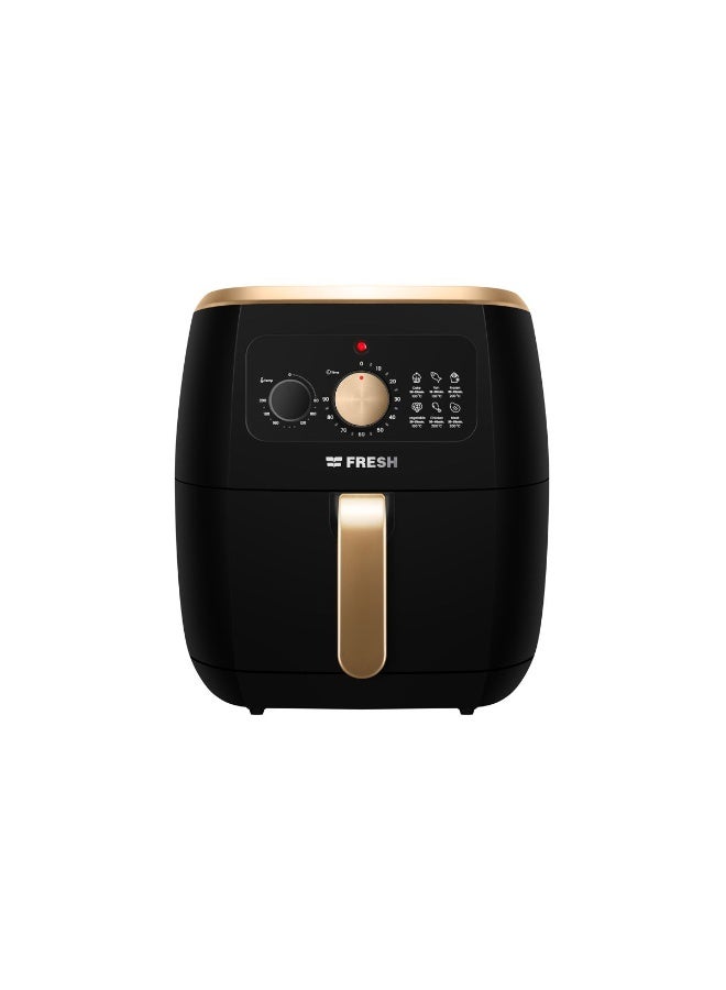 Fresh Air Fryer, 7 Liters, 1800 Watt, 8915 - Gold