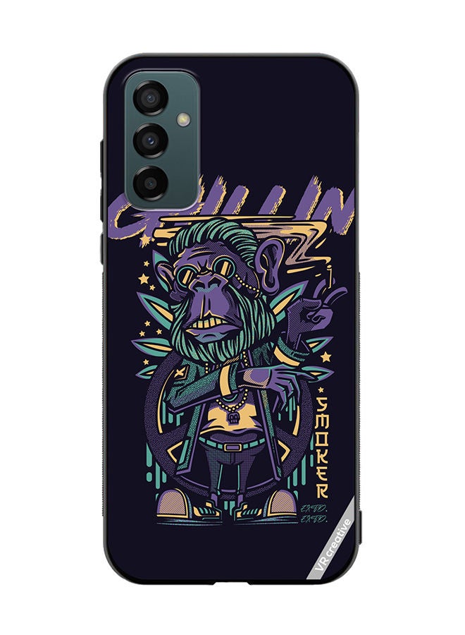 VR CREATIVE Protective Case Cover For Samsung Galaxy F23 Chillin Monkey Design Multicolour - Image 1