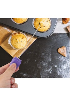 Horoper Cake Tester Needle, Baking Bread Tools Cake Tester Stirring Rod Stainless Steel Test Pin DIY Baking Tool for Cake Cupcake Bread Biscuit Muffin Pancake  - Image 3