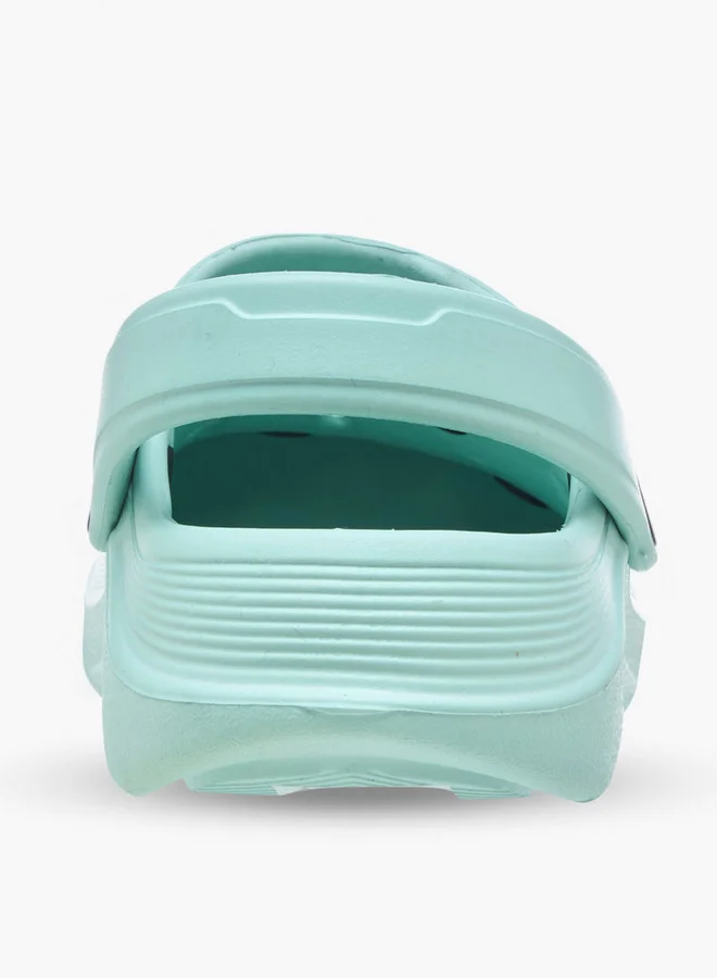 Aqua Monster Truck Accent Clogs with Backstrap