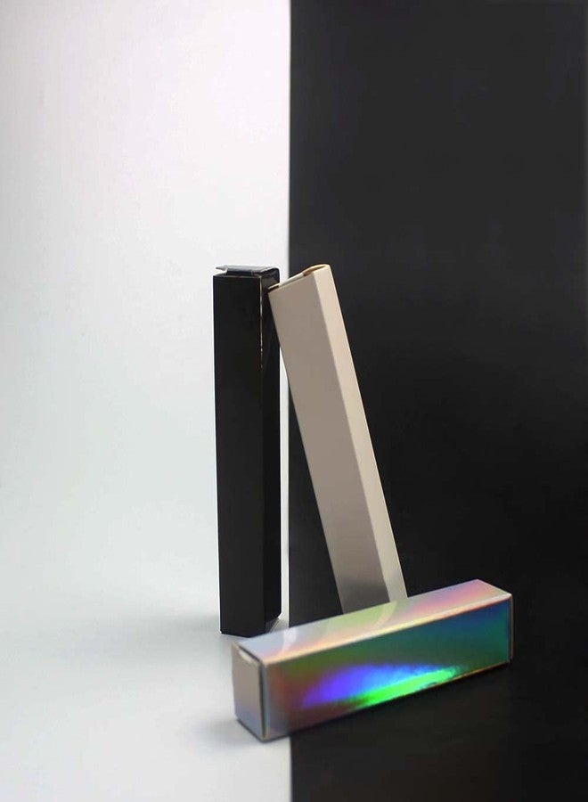 كوسيديا علبة ملمع شفاه فضية من كوسيديا، ٥٠ قطعة، ٢٠×٢٠×١١٠ مم، عبوة أنبوب ماسكارا، علبة ورقية لملمع الشفاه - Image 5