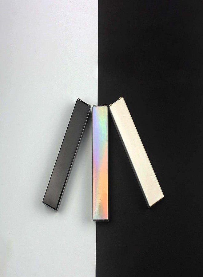 كوسيديا علبة ملمع شفاه فضية من كوسيديا، ٥٠ قطعة، ٢٠×٢٠×١١٠ مم، عبوة أنبوب ماسكارا، علبة ورقية لملمع الشفاه - Image 4