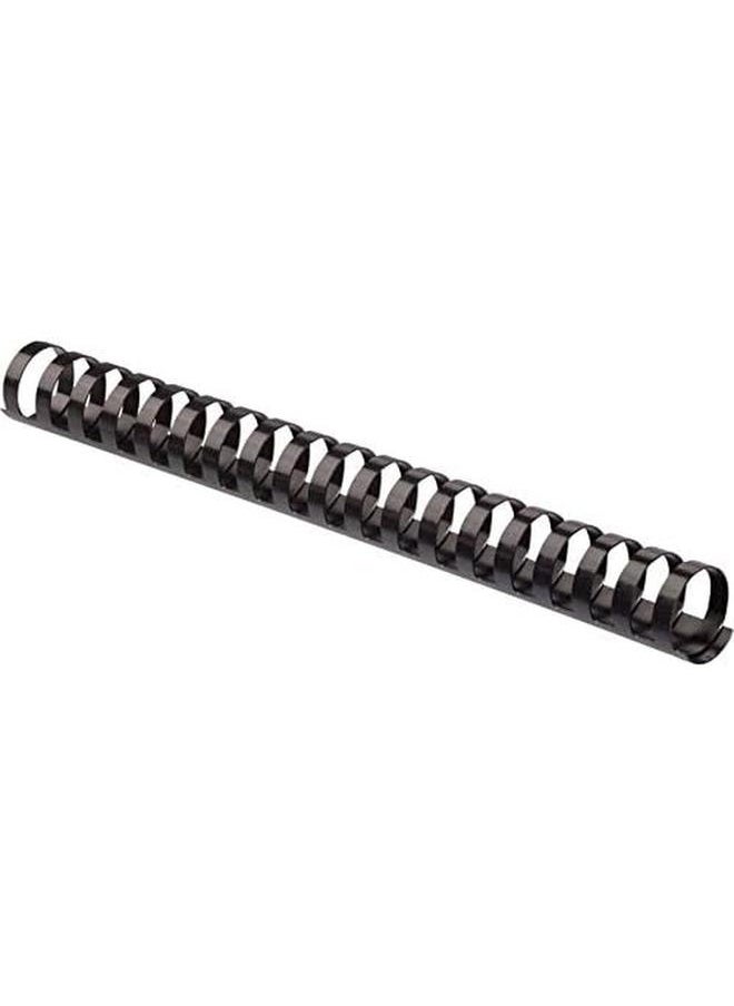 Fellowes - Plastic Comb Bindings 1 Inch 200 Sheet Capacity Black 10 Per Pack 52383 - Image 1