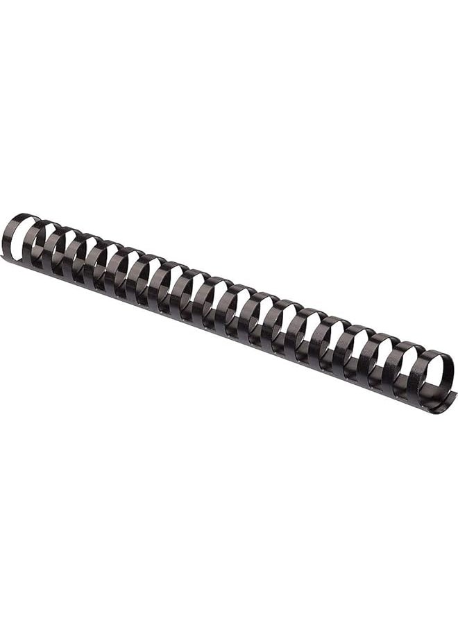 Fellowes - Plastic Comb Bindings 1 Inch 200 Sheet Capacity Black 10 Per Pack 52383 - Image 1