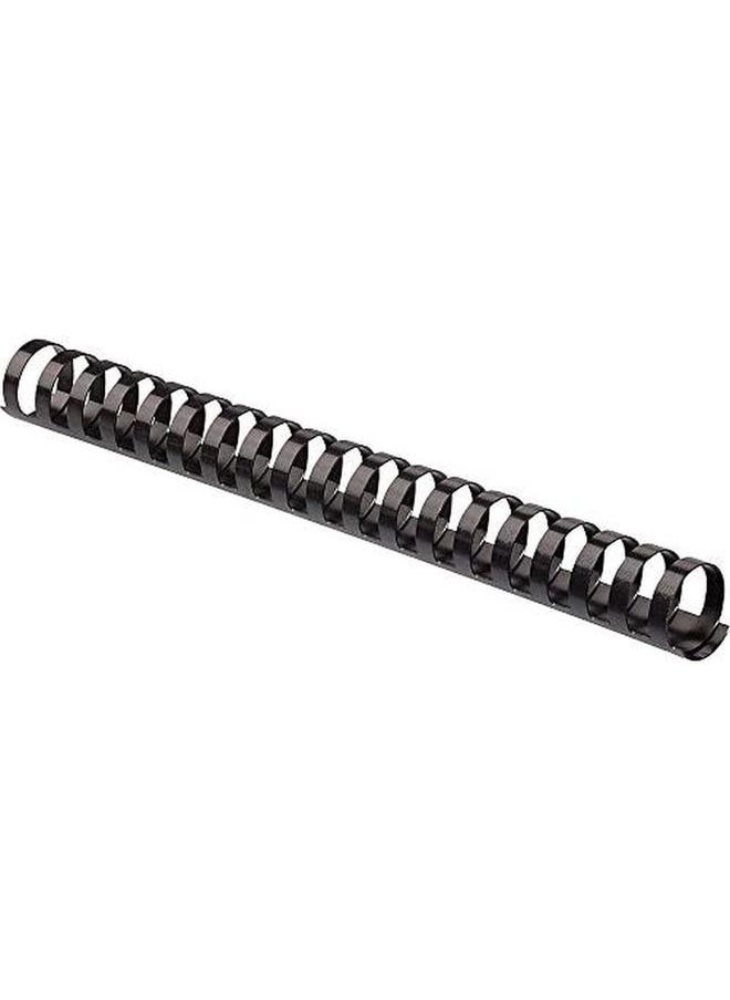 Fellowes - Plastic Comb Bindings 1 Inch 200 Sheet Capacity Black 10 Per Pack 52383 - Image 1