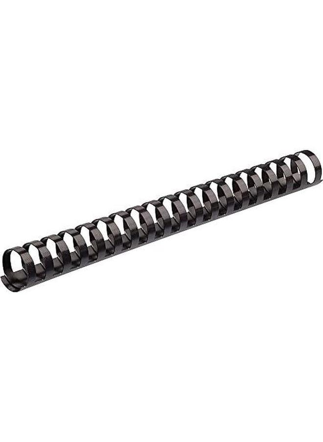 Fellowes - Plastic Comb Bindings 1 Inch 200 Sheet Capacity Black 10 Per Pack 52383 - Image 1