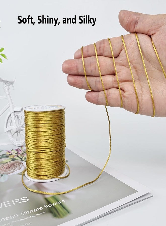 LUSTEMBER Satin Nylon Cord, Silky Smooth Nylon String for Jewelry Making - Image 3