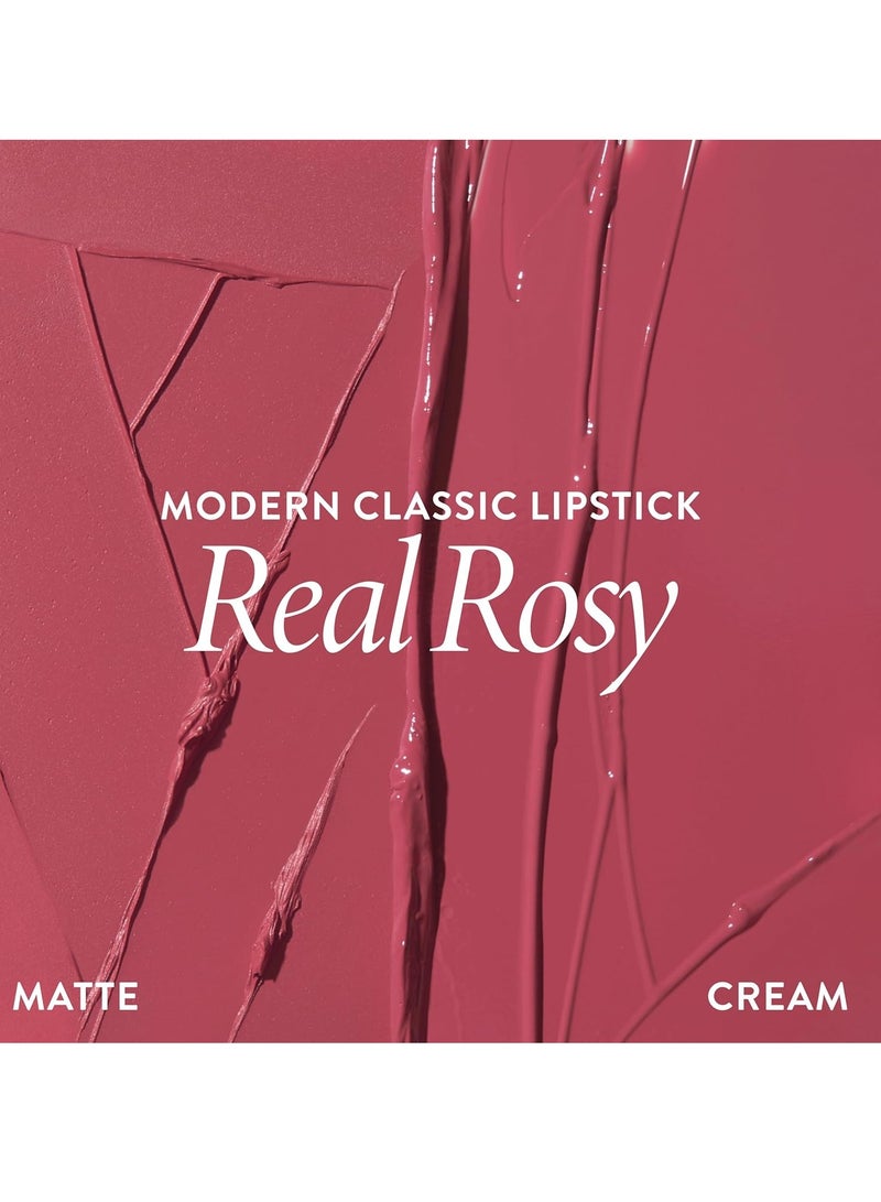 LAURA GELLER NEW YORK Modern Classic Matte Lipstick Real Rosy Long Lasting Lipstick for Ultra Rich Colour and Long Lasting Hydration Matte Finish - Image 2