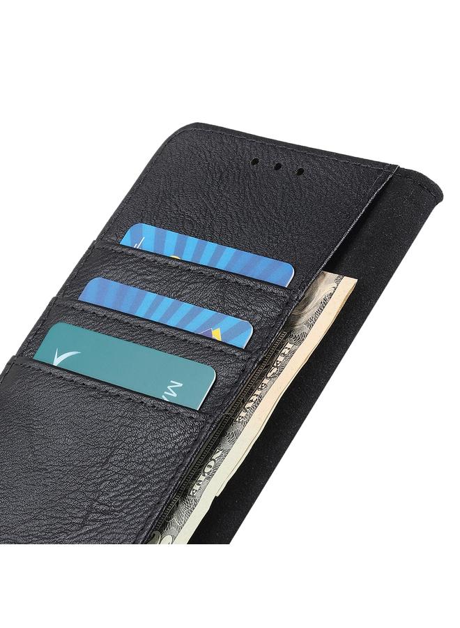 S-TOP Case For Motorola Moto E40/E20/E30/Lenovo K14 Plus KHAZNEH Cowhide Texture Horizontal Flip Leather Phone Case - Image 5