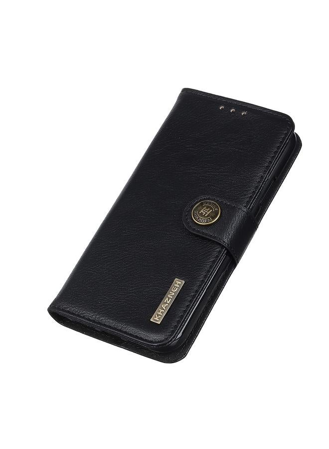 S-TOP Case For Motorola Moto E40/E20/E30/Lenovo K14 Plus KHAZNEH Cowhide Texture Horizontal Flip Leather Phone Case - Image 3